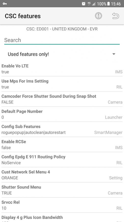 csc feature expert for samsung 1 1 0