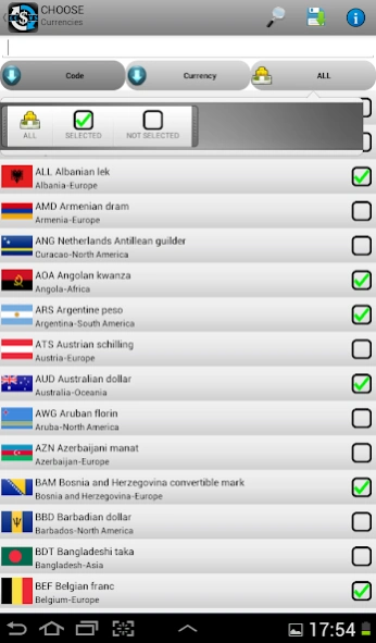 Currency Converter 2.0 Screenshot