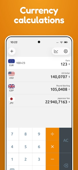 Currency Converter: Live Rates Screenshot