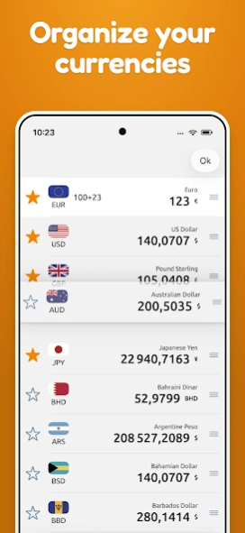 Currency Converter: Live Rates Screenshot