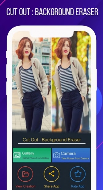 Cut Out Photo : Auto Background Changer Free Download