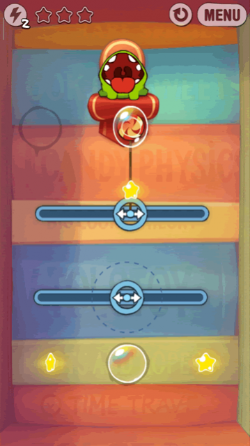 Cut the Rope: Experiments