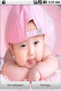 cute baby live wallpapers  Free Download