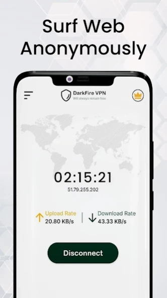 DarkFire VPN: Fast & Secure 16.5.3 Screenshot