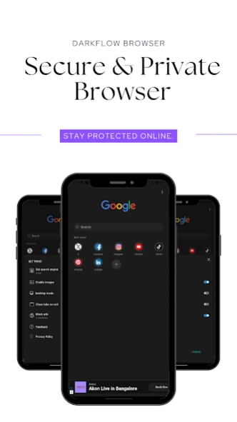 DarkFlow Browser Screenshot