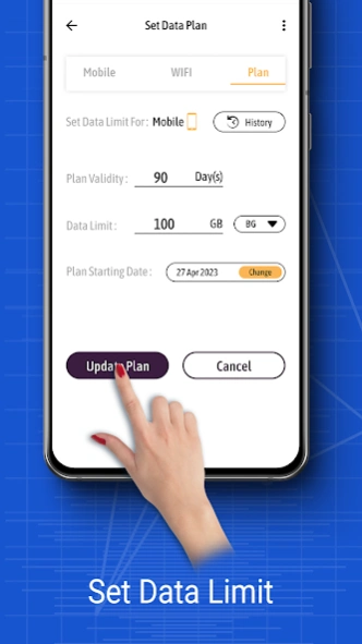 Data Usage Manager & Monitor 4.2 Screenshot