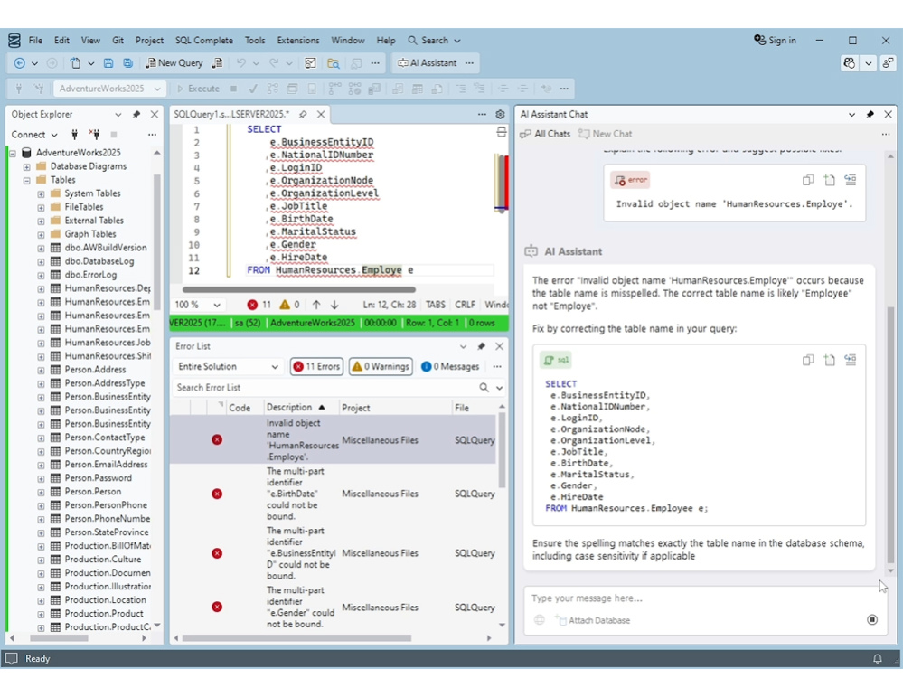 dbForge SQL Tools 2025.3 Screenshot