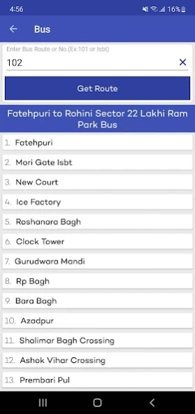 Review Screenshot - The Easiest Way to Gain Info about the Delhi Metro Service