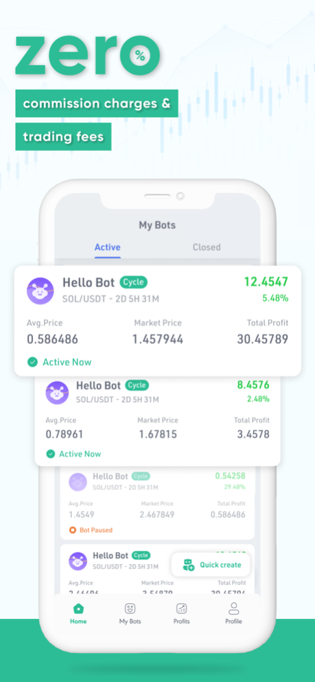 Deltra : Crypto Bot 1.1.3 Screenshot