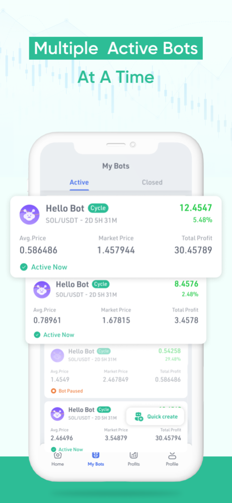 Deltra : Crypto Bot 1.1.3 Screenshot