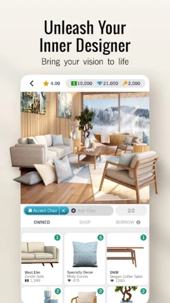 Review Screenshot - Home Design – Put Your Interior Décor Skills to the Test