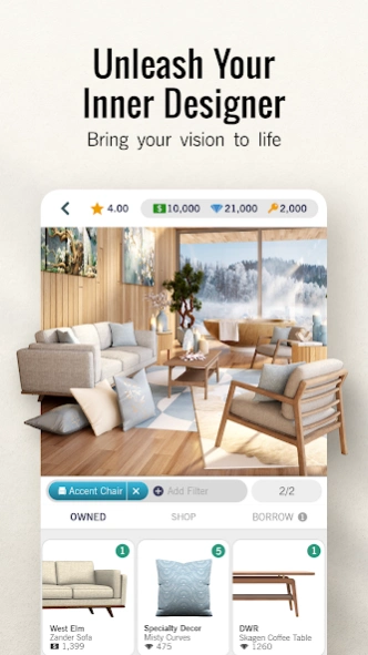 Review Screenshot - Home Design – Put Your Interior Décor Skills to the Test