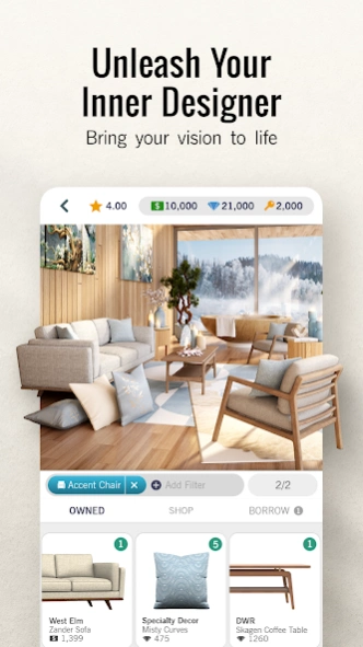 Review Screenshot - Home Design – Put Your Interior Décor Skills to the Test