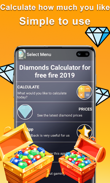 ITEMSFF  Diamonds Calculator - Apps on Google Play