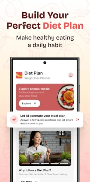 Diet Plan: Meal Planner & Prep 2.5 Screenshot