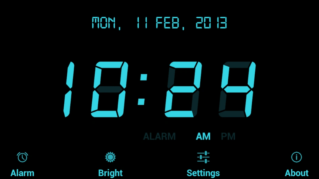 Digital Alarm Clock 19 Screenshot