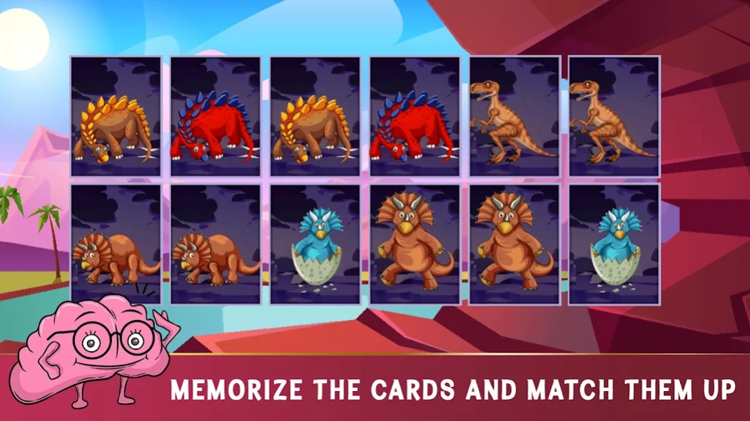 Dino Match: Photo Memory Game 1.0.0.2 Screenshot