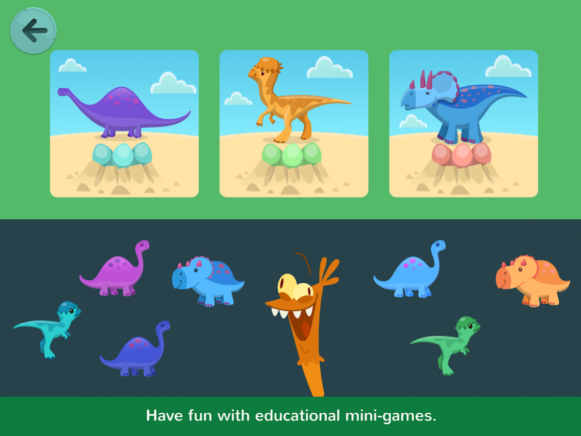 Dinos Jump 🐉 Dinosaur Game App for Kids 