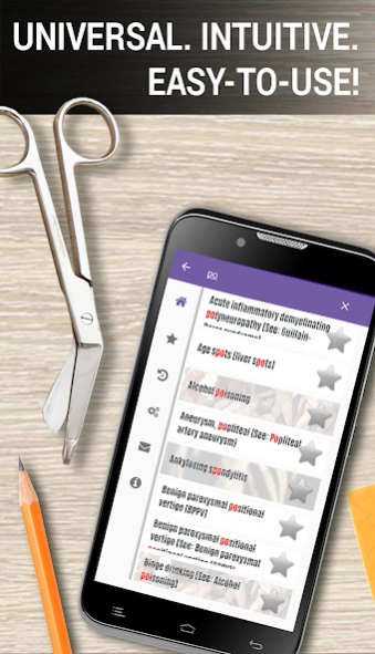 Diseases Dictionary&Treatments 5.1.8 Screenshot