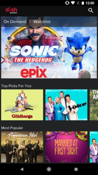 Review Screenshot - Watch Live TV Channels on Your Android Device