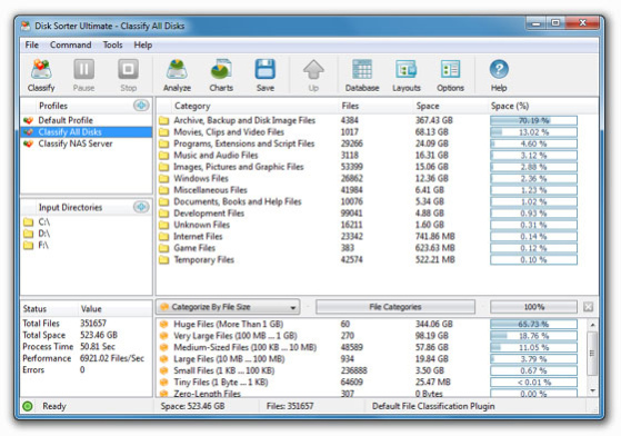 Disk Sorter Ultimate 15.6.18 for mac download