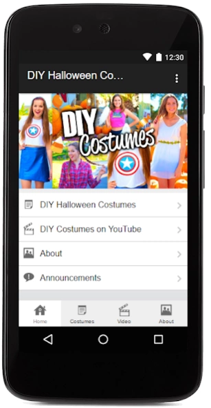 DIY Halloween Costumes 1.0 Screenshot