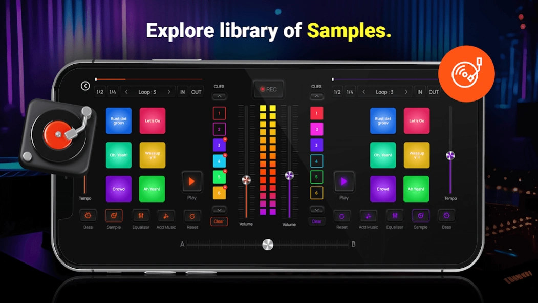 DJ Music Mixer - DJ Remix 2.3 Screenshot