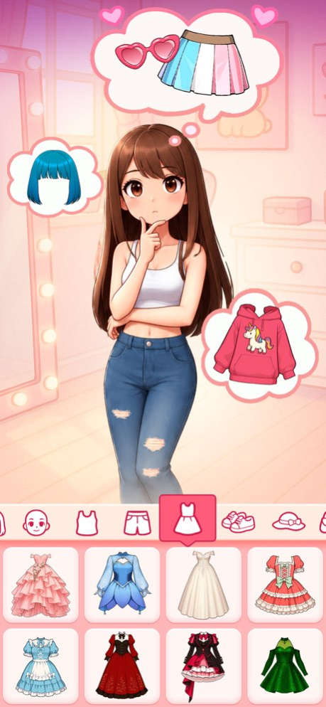 Doll Dress Up: Avatar Maker 1.1.1 Screenshot