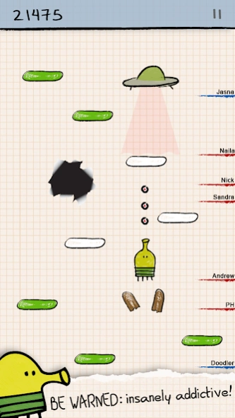 Review Screenshot - The Most Addictive Platform Game on the Android Market