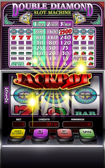 Double Diamond Slot Machine 3.6.4 Screenshot
