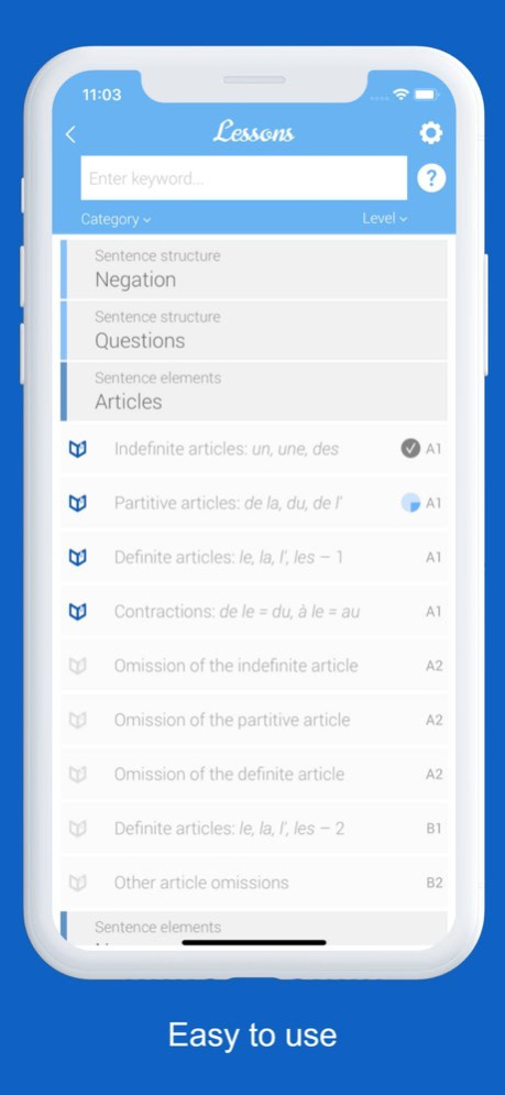 Dr French: French grammar 1.1.11 Screenshot
