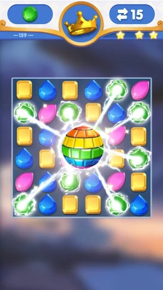 Review Screenshot - Match 3 Game – Match Gems to Complete Levels