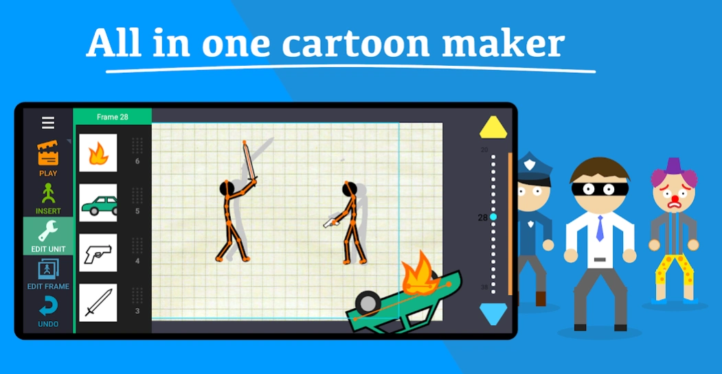 Review Screenshot - Cartoon App – Draw and Animate Cartoons