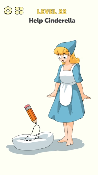 Review Screenshot - Draw Puzzle Game – Draw the Missing Piece of the Puzzle