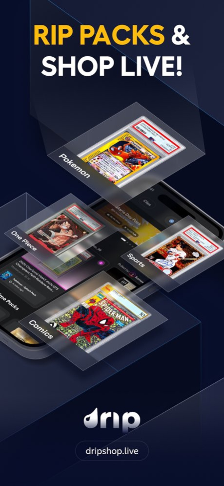 Drip Shop Live: Card Breaks 4.1.9 Screenshot