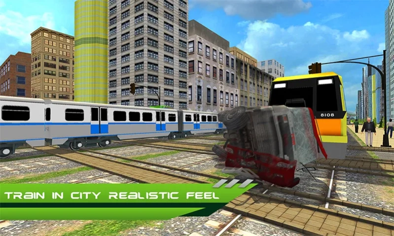 Driving Metro Train Sim 3D Screenshot