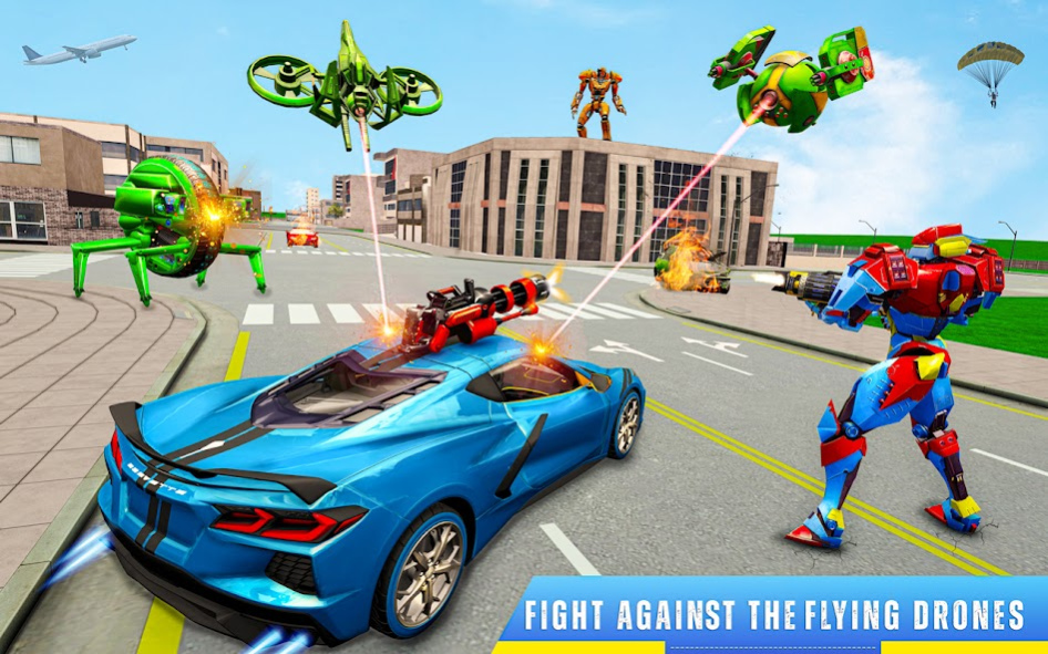 Spider deals robot car
