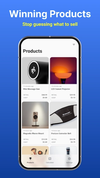 Dropshipping+ Winning Products 7.2.6 Screenshot