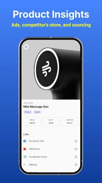 Dropshipping+ Winning Products 7.2.6 Screenshot