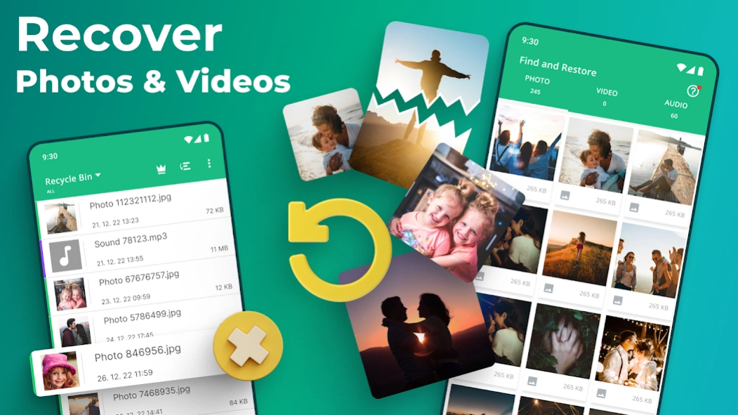 Review Screenshot - Recycle Bin App – Easily Recover Deleted Photos