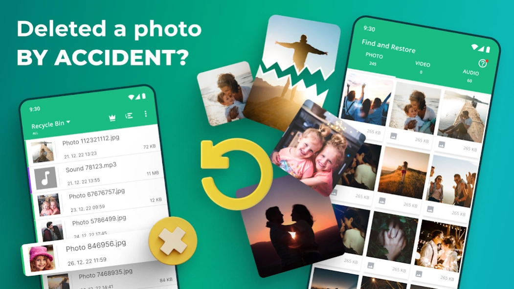 Review Screenshot - Recycle Bin App – Easily Recover Deleted Photos