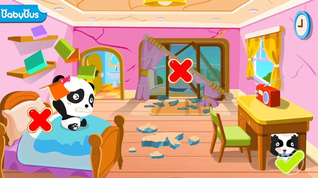 Review Screenshot - Earthquake Game – How to Stay Safe during an Earthquake