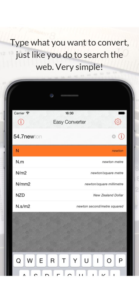 Easy Converter: Unit, currency 1.6.6 Screenshot