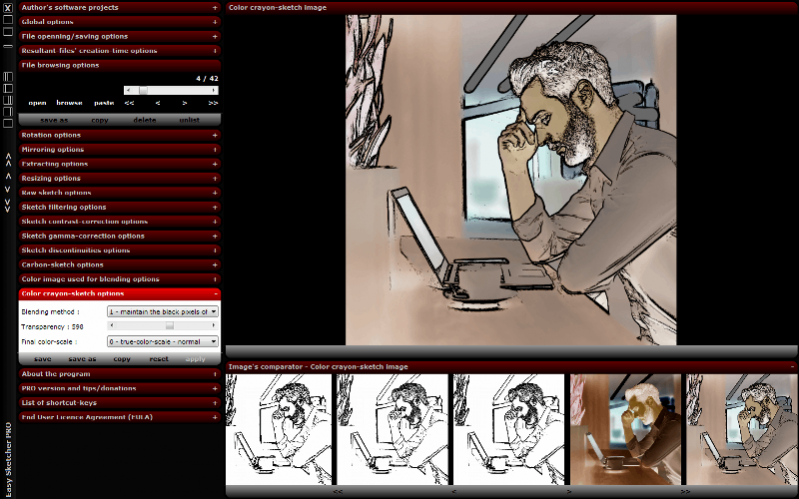 Website sketcher sales