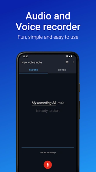 Review Screenshot - Voice Recorder – High-Quality Audio Recording Guaranteed