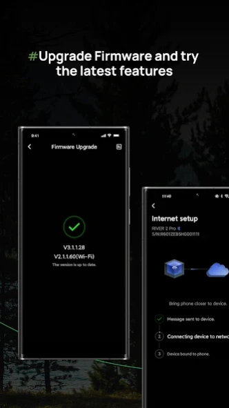 EcoFlow app firmware update screenshots River 2