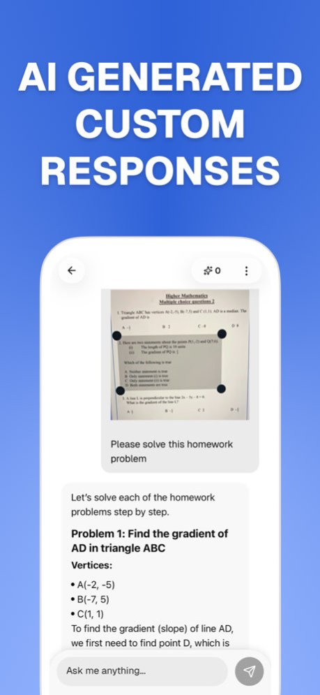 Math Solver: EduAI 3.12.4 Screenshot