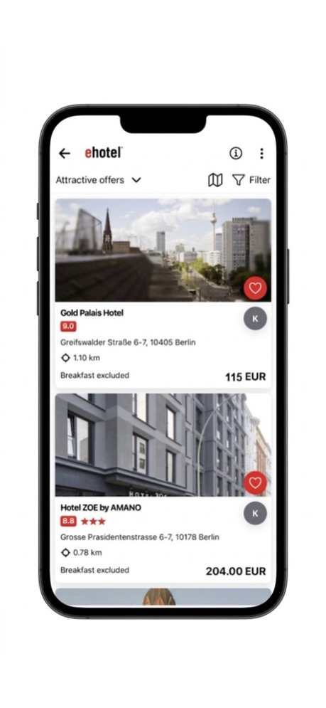 ehotel® hotel booking platform 6.5.0 Screenshot
