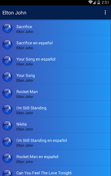 Elton John TOP Lyrics APK for Android Download