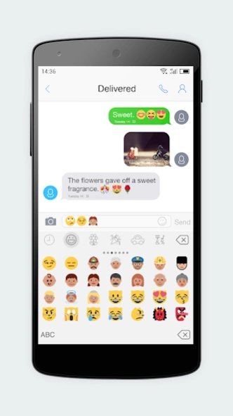 Emoji Keyboard 7 - Cute Sticke 8.21 Screenshot